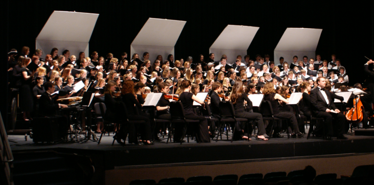 Chorus with University Orchestra